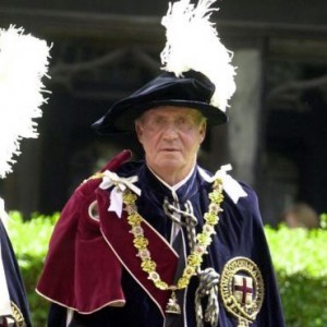 King Juan Carlos, Order of the Garter, Custodian of the Two Jerusalem Mosques, "King of Jerusalem," One of the Pope's Masters of the Mossad, 2000 