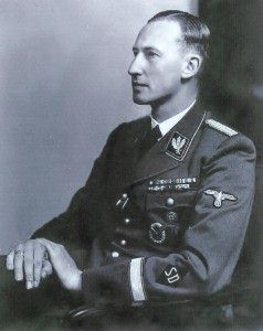 Nazi SS/SD General Reinhard Heydrich; "Butcher of Prague" 