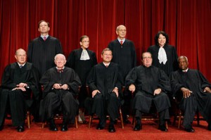 US Supreme Court Justices: Six of them Roman Catholics, 2011 