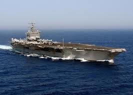 USS Enterprise underway in Atlantic to Persian Gulf, 2012 